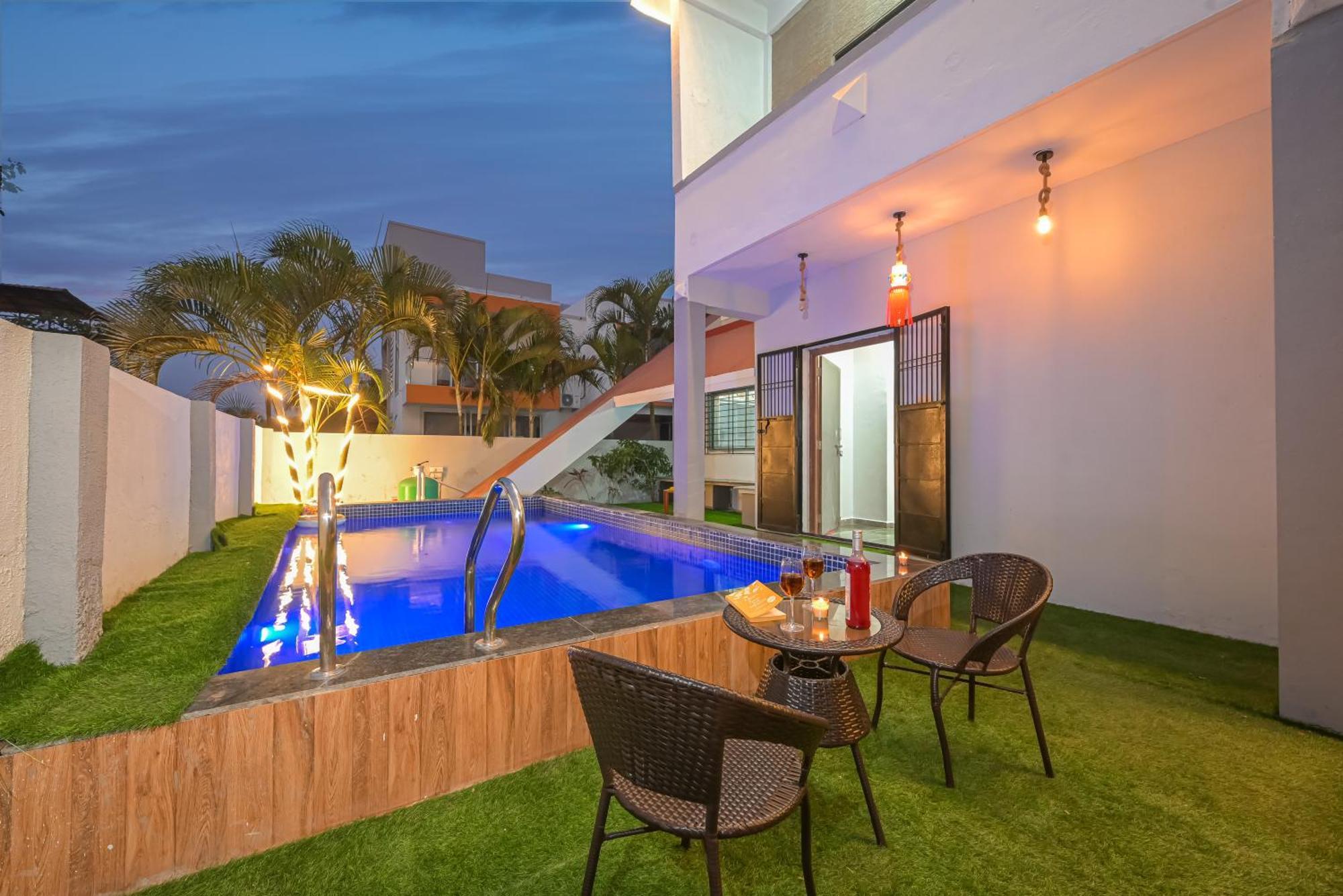 Ll Empyrean Stay II Luxury Ll Celestial Unicorn Villa Ll 3Bhk Ll Ac Ll Private Big Pool Ll Lonavala Eksteriør bilde