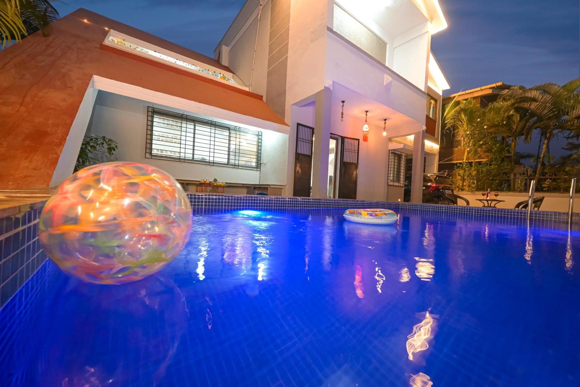 Ll Empyrean Stay II Luxury Ll Celestial Unicorn Villa Ll 3Bhk Ll Ac Ll Private Big Pool Ll Lonavala Eksteriør bilde