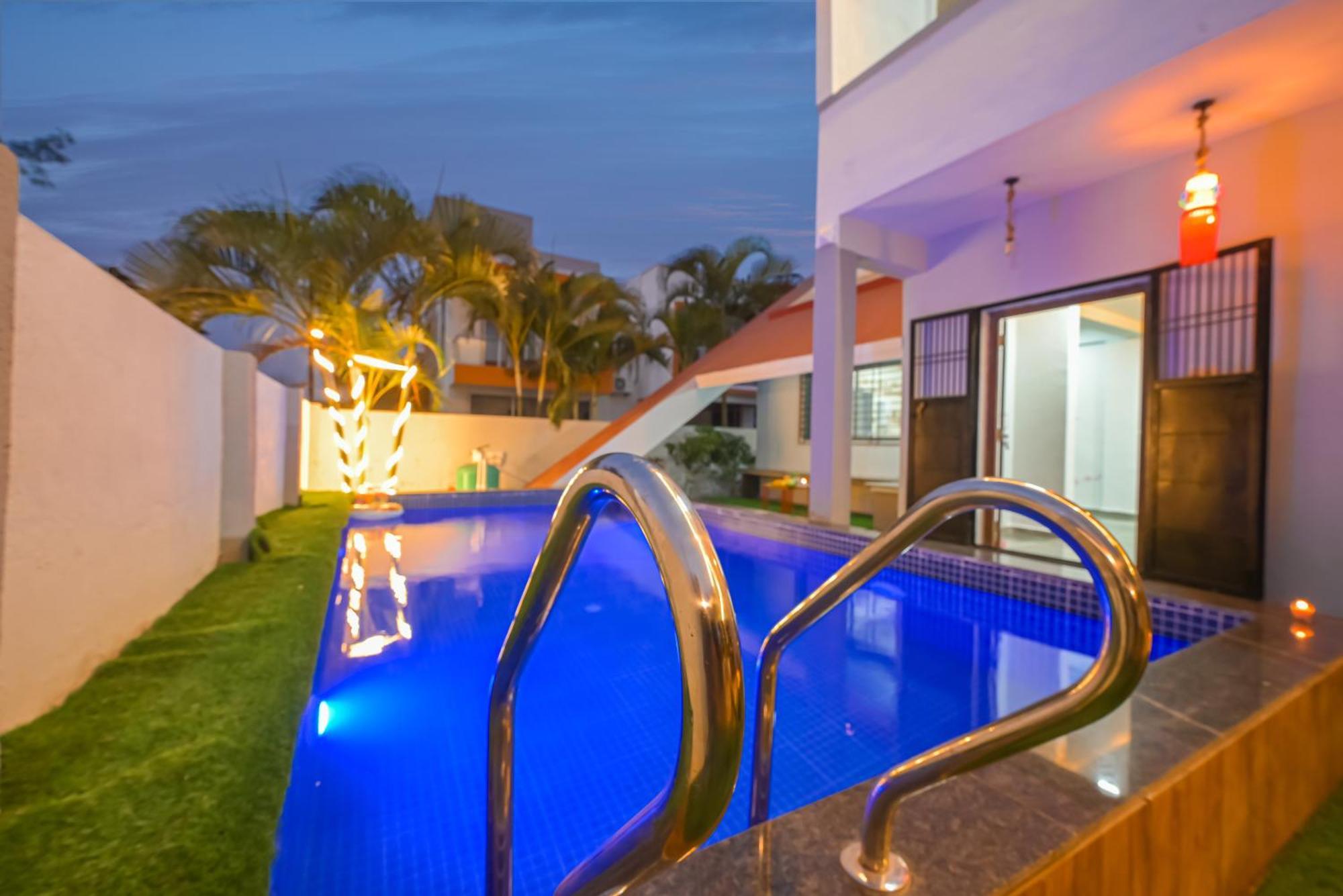 Ll Empyrean Stay II Luxury Ll Celestial Unicorn Villa Ll 3Bhk Ll Ac Ll Private Big Pool Ll Lonavala Eksteriør bilde