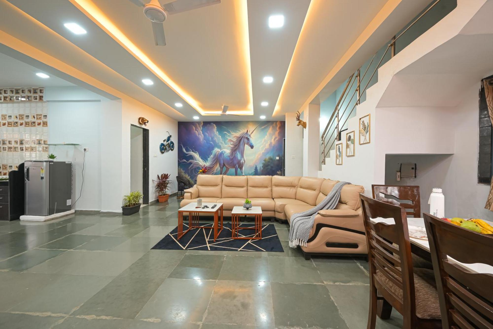 Ll Empyrean Stay II Luxury Ll Celestial Unicorn Villa Ll 3Bhk Ll Ac Ll Private Big Pool Ll Lonavala Eksteriør bilde