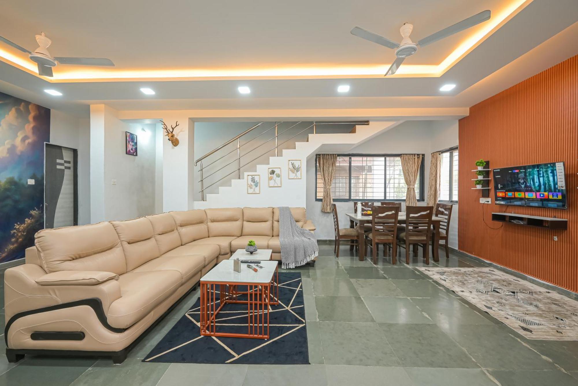 Ll Empyrean Stay II Luxury Ll Celestial Unicorn Villa Ll 3Bhk Ll Ac Ll Private Big Pool Ll Lonavala Eksteriør bilde
